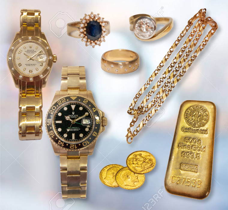 Gegenstände - Pfandkredit